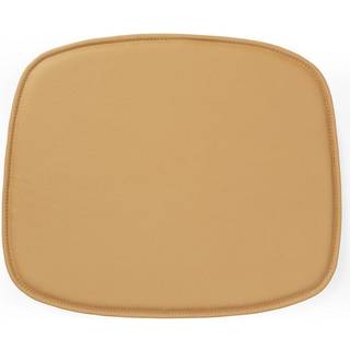 Normann Copenhagen - Form Seat Cushion Ultra Leather Camel 41571 - Andet tilbehør - Simon Legald - Beige