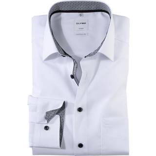 OLYMP Herren Hemd weiß Comfort Fit