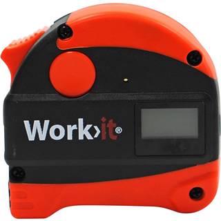 Work-it målebånd med laserafstandsmåler 5 + 40 meter ✓ På lager - klar til levering og afhentning