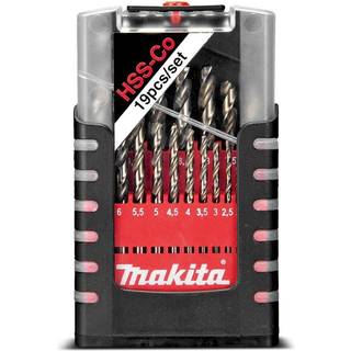 Makita D-67561 Metalborsæt 19 stykker