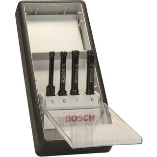Bosch Diamantborsæt 5-6-7-8mm 4 Stk Robustline - 2607019881