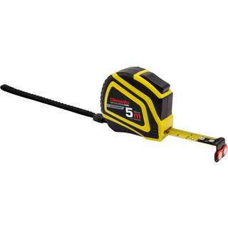 DIESELLA Båndmål 5Mx19MM Gummibelagt ABS hus med Auto-Lock og magnet (MID Klasse II)