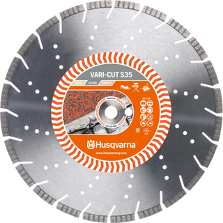 Husqvarna diamantklinge Vari-Cut beton - ø350mm