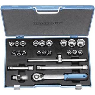 Gedore Topnøglesæt 1/2" 6-kant 23 dele 8-32mm