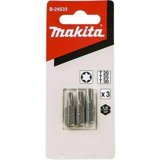 Makita Bitssæt 3 Dele T 20,25,30x25mm - B-24533 ✓ På lager - klar til levering og afhentning