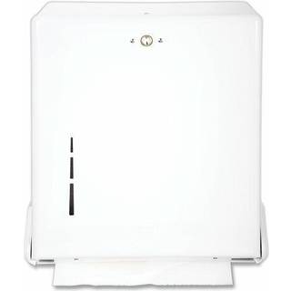 San Jamar T1905Wh White Truefold C-Fold og Multi Fold Type H?ndkl?dedispenser