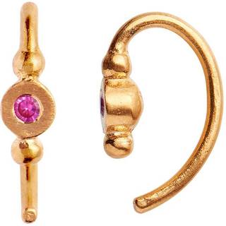 Stine A ørestik - 1005 Petit Bon-Bon Pink Zircon guldbelagt
