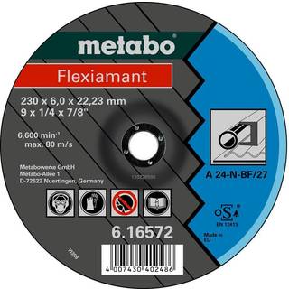 Metabo 4007430445094 - 616725000 Kvalitetsklasse A 24-N Flexiamant stål
