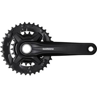 Shimano Kranksæt FC-MT210-2 9 speed 46/30T - Sort