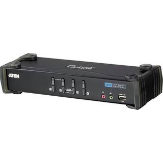 ATEN 4p USB KVMP  Supp DVI Display