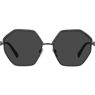 Valentino Kvinde VA2044 303987 Outlet solbriller Metal Rifle tønde Grå Geometrisk