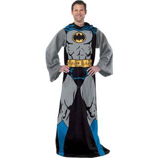 Northwest Batman i Black Adult Silk Touch Comfy t?ppe med ?rmer 48"""" x 71""""