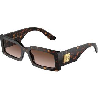 Dolce & Gabbana Kvinde DG4416 502/13 Solbriller Acetat Skildpadde Brun Firkantet Normal Skygge
