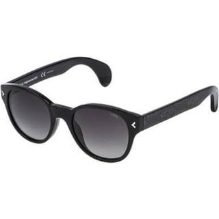 Lozza Unisex SL1913L MACHO 0BLK Solbriller Acetat Sort Grå Pantos Normal Skygge