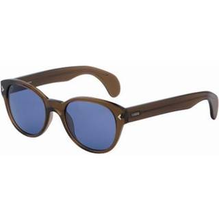 Lozza Unisex SL1913M MACHO 09BT Solbriller Acetat Brun Blå Rund Normal