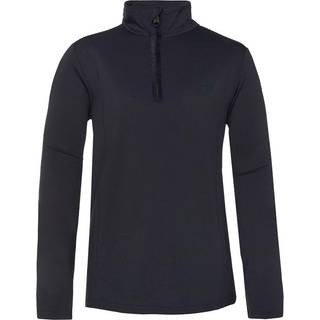 Protest Willowy Junior 1/4 Zip Ski Pullover (Dark Grey Melee)