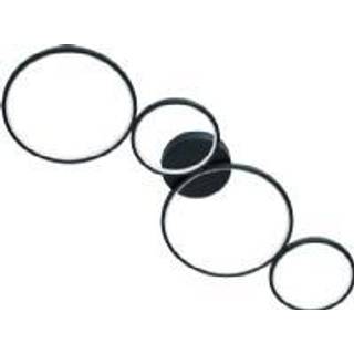 Trio Lighting Rondo loftlampe m/3-trins-dæmp - sort/97 cm