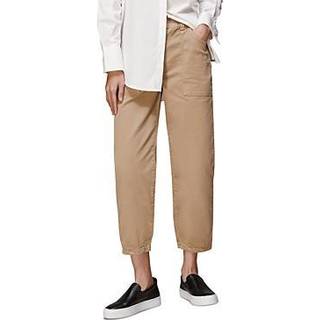 Whistles Whistles Black Casual Tessa 100% Cotton Trousers