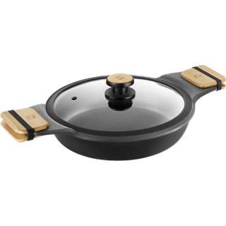 BRA Market Støbt Aluminiumsgryde 28 CM (Lav gryde)