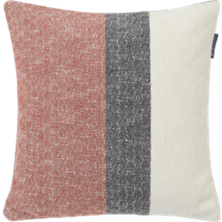 Lexington Vertical Striped Cotton Pudebetræk Copper/Gray 50x50