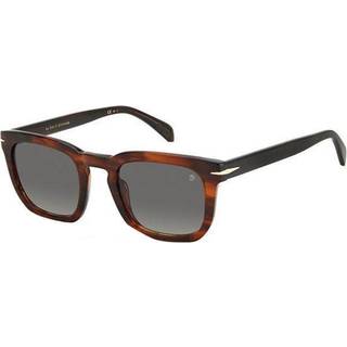 David Beckham DB 7076/S EX4/9O 50 Solbriller Mænd Brun - Brown Horn Tortoise - 50mm