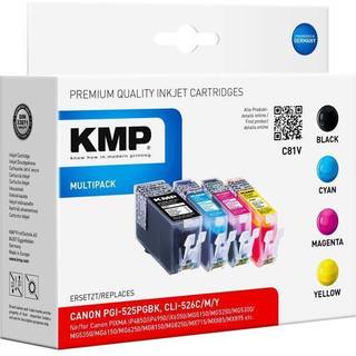 KMP C81V Promo Pack BK/C/M/Y comp. w. PGI-525/CLI-526
