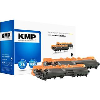 KMP Doublepack B-T57D - Lasertoner Sort