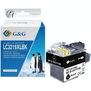 WL Blækpatron sort, 3000 sider 0LC3219XLBK Erstatter LC3219XLBK