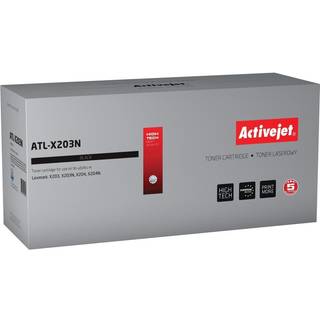ActiveJet Supreme ATL-X203N - black - toner cartridge (alternative for: Lexmark X203A11G) - Lasertoner Sort