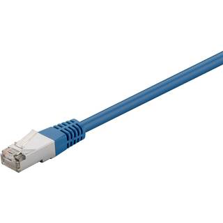 Goobay Netværkskabel CAT 5e, F/UTP, blå
