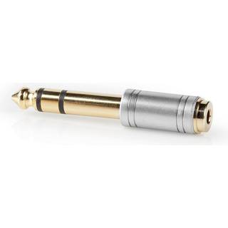 HQ MiniJack - Jack stereo adapterstik (3,5 mm. hun - Jack 6,3 han) | PRIS-MATCH