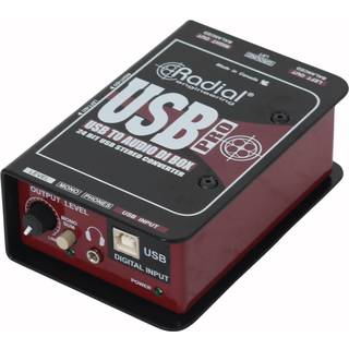 Radial USB Pro DA konverter (DAC) til balanceret lyd (USB-B til XLR han)