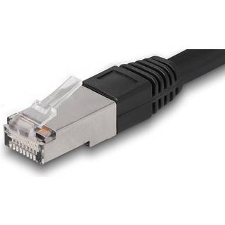 Delock Cat 6a S/FTP udendørs Netværkskabel - Sort - 3 m