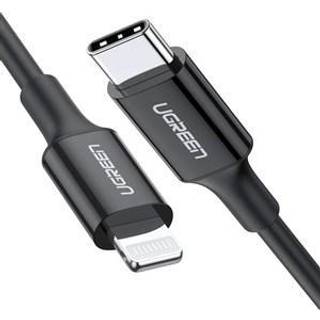 UGREEN USB-C til Lightning Kabel 1m - Sort