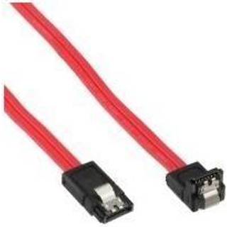 Cablexpert SATA III-kabel, 90°, 30 cm, rød