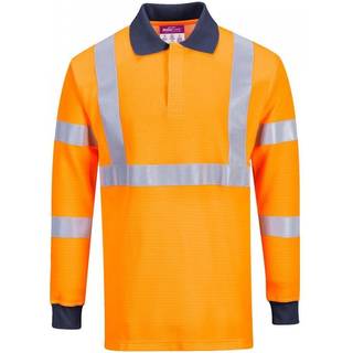 FR RIS poloshirt - Orange (Størrelse: XXL)