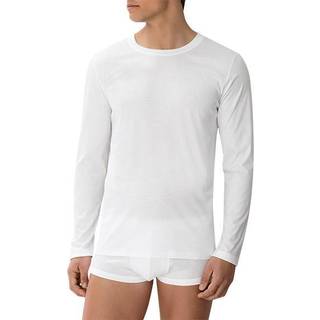 Zimmerli Herren T-Shirt weiß Sea Island Baumwolle unifarben