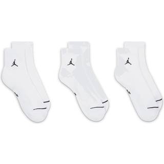 Jordan-hverdagsankelstrømper (3 par) - hvid - 38-42