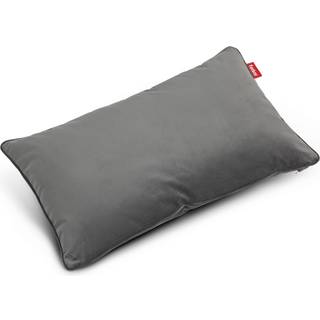 Fatboy - Fløjl pude, Velvet king kollektion, Taupe/grå, 66 x 40 cm.