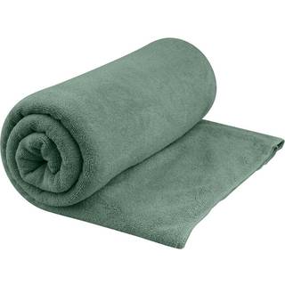 Hurtigtørrende håndklæde - Sea to Summit Tek Towel - XL - Grøn