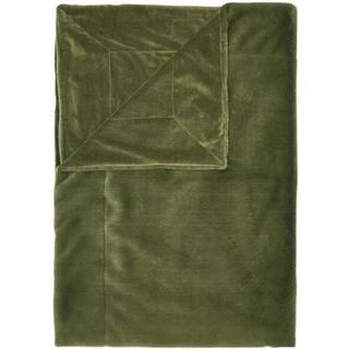 Fake fur plaid fra ESSENZA - FURRY MOSS