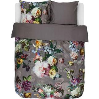 Luksus Dobbelt sengetøj fra ESSENZA -  FLEUR TAUPE 2x2
