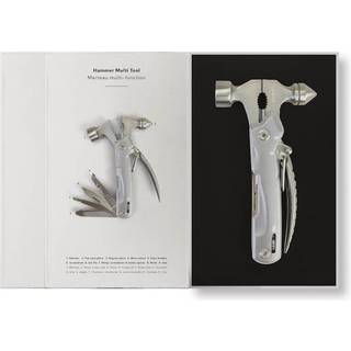 SOCIETY Paris - Hammer Multi Tool - Multiværktøj - Silver - 18 x 9.5 x 3 cm