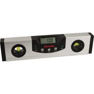 Diesella Digital vaterpas 400 mm/0,05° med ± laser- og LED lys (10455250)