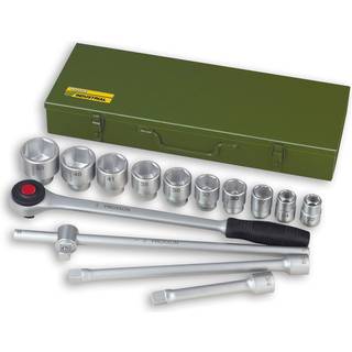 Proxxon topnøglesæt 3/4", 14 dele