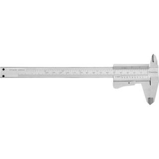 Skydelære med klemlås 0-150x0,05 mm og 40 mm kæber (venstrehånds)