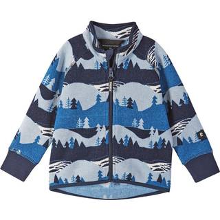 Reima Ornament Fleecetrøje, Soft Navy, 80