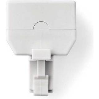 Telefon RJ11 splitter RJ11-hanstik / 2 x RJ11-hunstik, hvid
