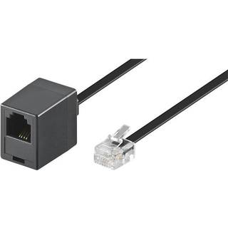 Telefon forlængelseskabel RJ11/RJ14 han (6P4C) til RJ11 hun (6P4C)
