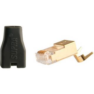 SUPRA CAT7 skærmet RJ45 modularstik (AWG 22) | 1 stk | PRIS-MATCH